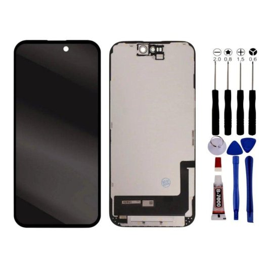 Ersatz LCD Display KOMI iPhone 15 Schwarz