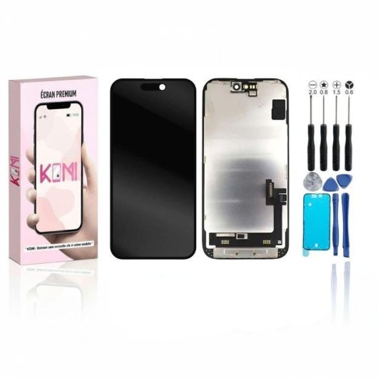 Ersatz LCD Display KOMI iPhone 15 Schwarz