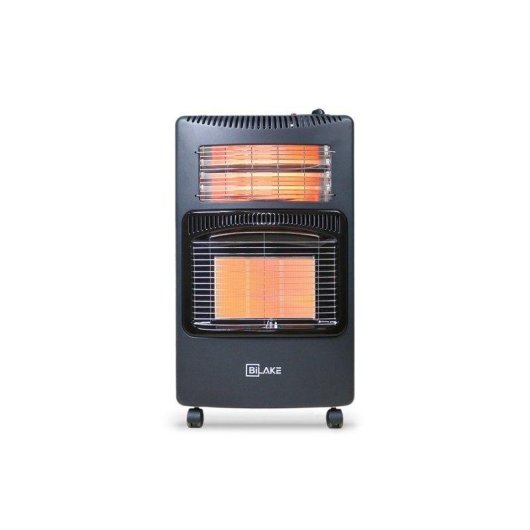 Calefactor de gas y eléctrico Bilake 4.200 W plegable