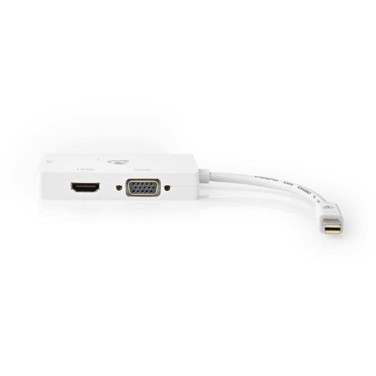 Kabeladapter Mini DisplayPort Nedis zu HDMI 2.0, DVI-D und VGA 4K