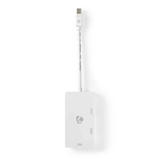 Kabeladapter Mini DisplayPort Nedis zu HDMI 2.0, DVI-D und VGA 4K