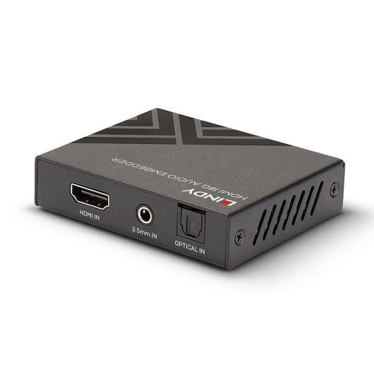Convertisseur HDMI Lindy 38203 18 Gbit/s 4K UHD S/PDIF Optique