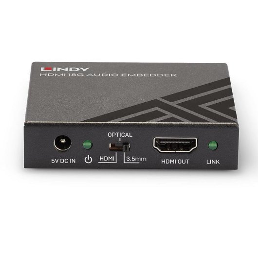 Convertisseur HDMI Lindy 38203 18 Gbit/s 4K UHD S/PDIF Optique