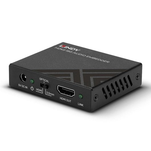 Convertisseur HDMI Lindy 38203 18 Gbit/s 4K UHD S/PDIF Optique