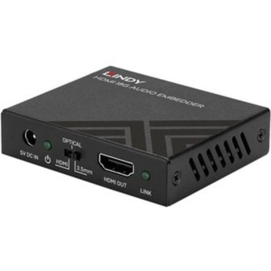 Convertisseur HDMI Lindy 38203 18 Gbit/s 4K UHD S/PDIF Optique