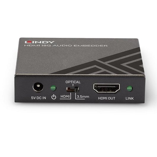 Convertisseur HDMI Lindy 38203 18 Gbit/s 4K UHD S/PDIF Optique