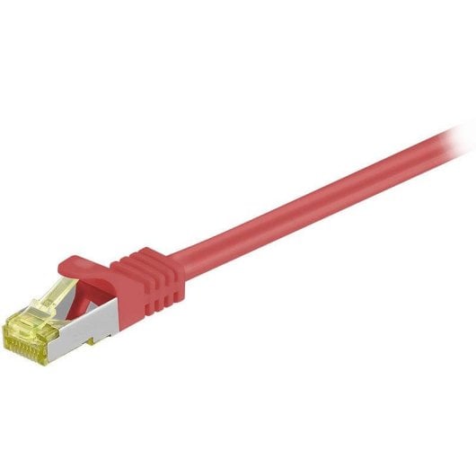 Cable Goobay Cat7 10 m S/FTP RJ-45 rouge