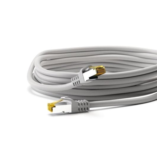 Netzwerkkabel Goobay 91639 Cat7 10 m S/FTP RJ-45 Grau