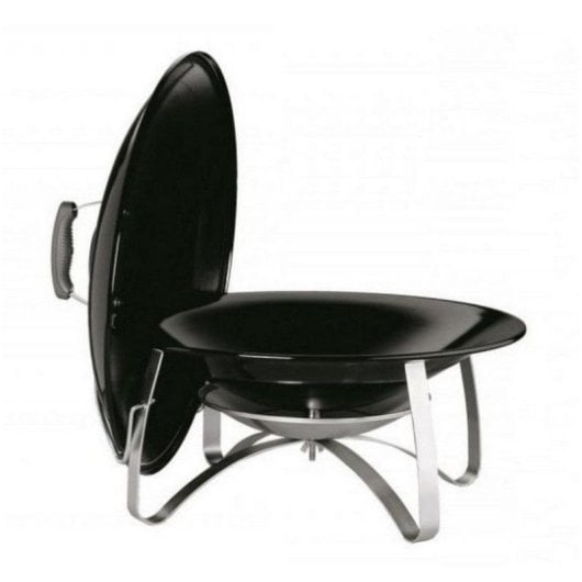Cheminée à bois Weber 2750 portable extérieur noire acier inoxydable