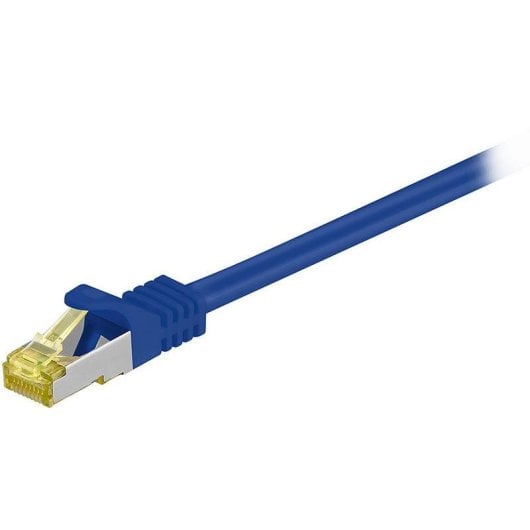 Netzwerkkabel Goobay Cat7 10 m S/FTP RJ-45 Blau