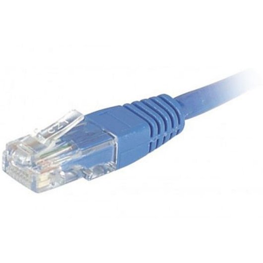 Cable Goobay Cat6 RJ-45 0,25 m Azul