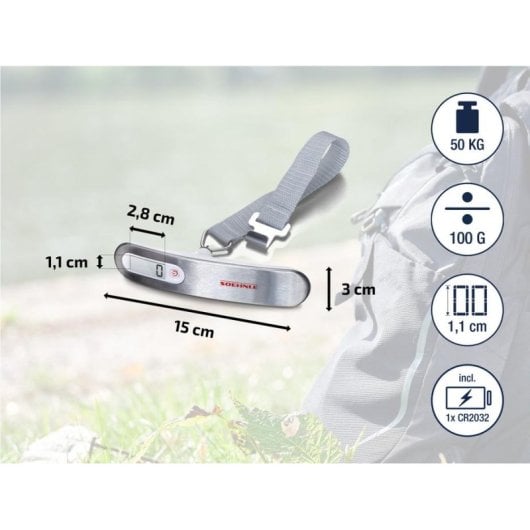 Balance de bagage Soehnle Travel électronique 50 kg écran LCD