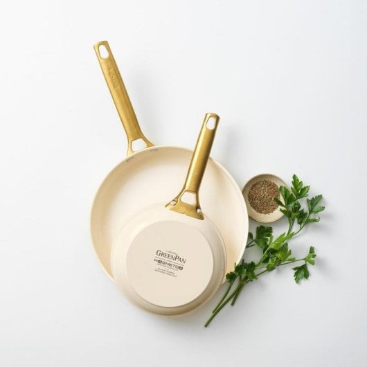 Juego de sartenes GreenPan Padova Reserve 20 y 26 cm Cerámica Inducción
