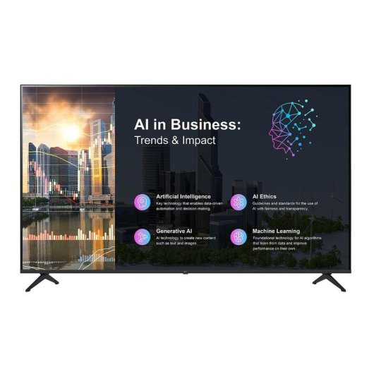 TV LG LED 65PK640S 65" 4K UltraHD 60Hz Smart TV WebOS HDR10 Pro Segnaletica