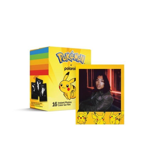 Filme Instantaneo Polaroid Go Pokemon Pikachu Edicao Especial 16 fotos