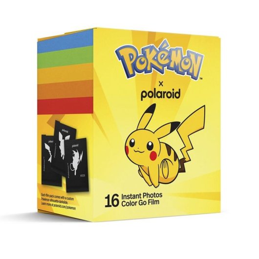 Filme Instantaneo Polaroid Go Pokemon Pikachu Edicao Especial 16 fotos