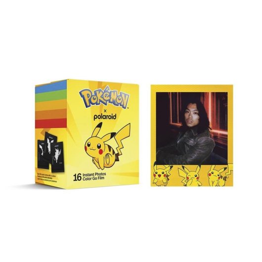 Filme Instantaneo Polaroid Go Pokemon Pikachu Edicao Especial 16 fotos