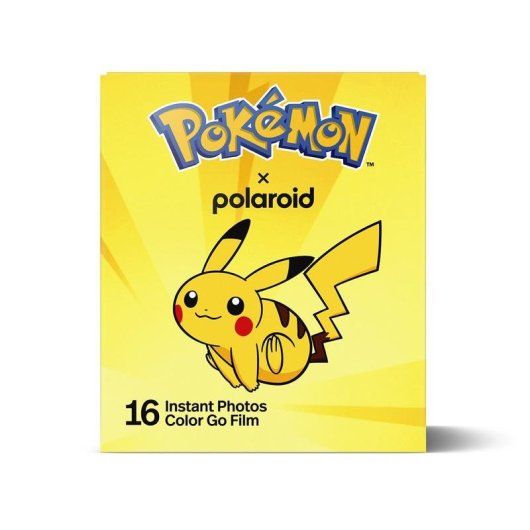 Filme Instantaneo Polaroid Go Pokemon Pikachu Edicao Especial 16 fotos