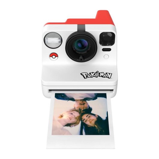Camera instantanea Polaroid Now Gen 3 Flash Pokemon Pokeball Preta