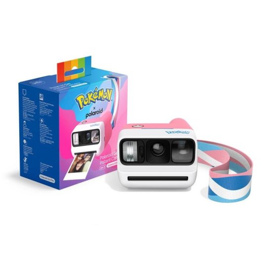 Cámara Instantánea Polaroid Go Gen 3 Flash Pokémon Sylveon Multicolor