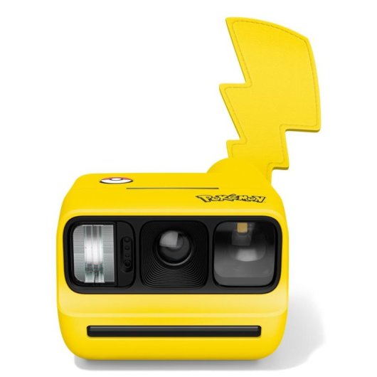 Cámara instantánea Polaroid Go Gen 3 Flash Pokémon Pikachu Amarilla y negra