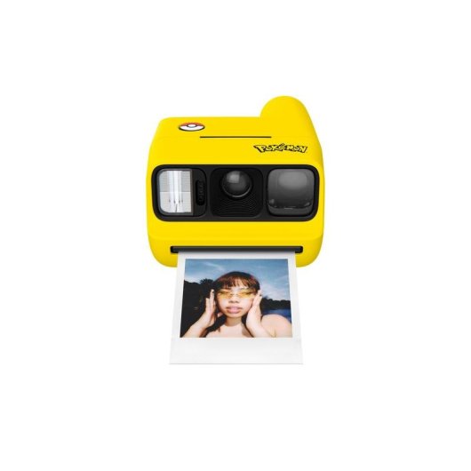 Cámara instantánea Polaroid Go Gen 3 Flash Pokémon Pikachu Amarilla y negra