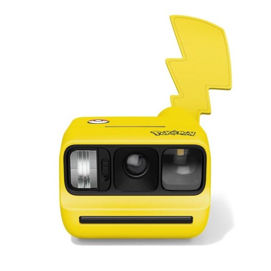 Cámara instantánea Polaroid Go Gen 3 Flash Pokémon Pikachu Amarilla y negra