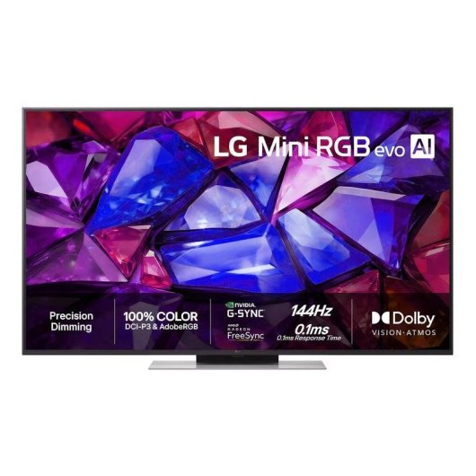 TV LG Mini RGB 75MRGB88B6B 75" 4K UltraHD 120Hz Smart TV WebOS HDR10 Dolby Atmos