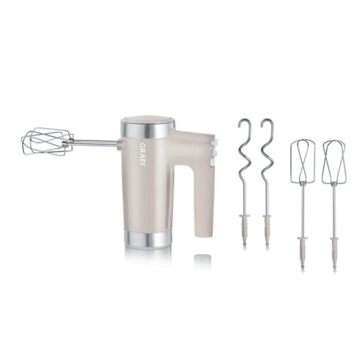 Batedeira Graef HM508 600W 7 Velocidades Turbo Cinza taupe