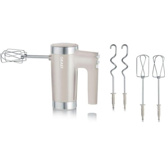 Batedeira Graef HM508 600W 7 Velocidades Turbo Cinza taupe