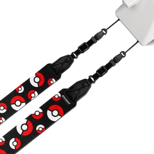 Sangle appareil Polaroid Pokemon edition speciale Polyester coton