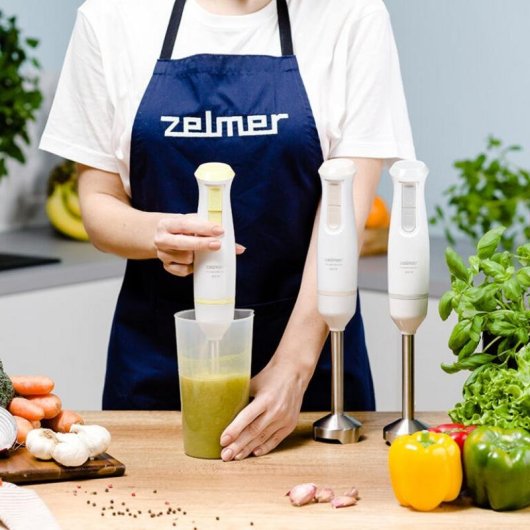 Stabmixer Zelmer ZHB4561L 800 W 2 Geschwindigkeiten Weiß
