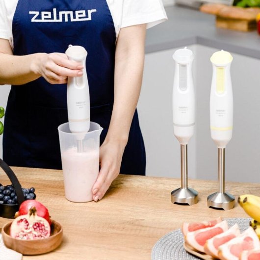 Stabmixer Zelmer ZHB4561L 800 W 2 Geschwindigkeiten Weiß