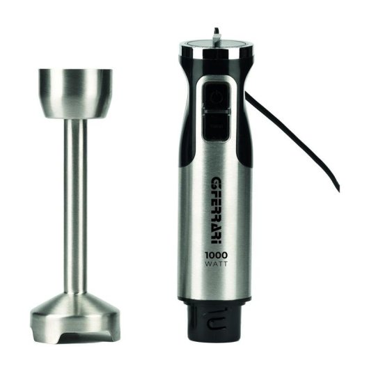 Batidora de inmersión G3 Ferrari G20142 1000 W 8 velocidades 0,5 L Acero inoxidable Negro