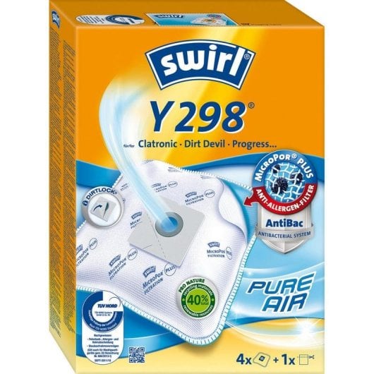 Sacchi aspirapolvere Swirl Y 298 MicroPor Plus Antiallergici
