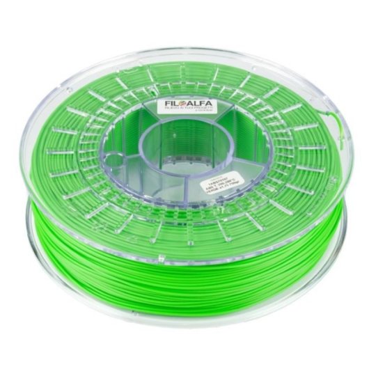 Filamento ABS FILOALFA Verde 2,85 mm 700 g