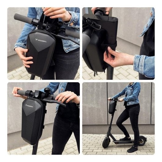 Sac guidon Wozinsky WSB2BK 4L EVA Imperméable