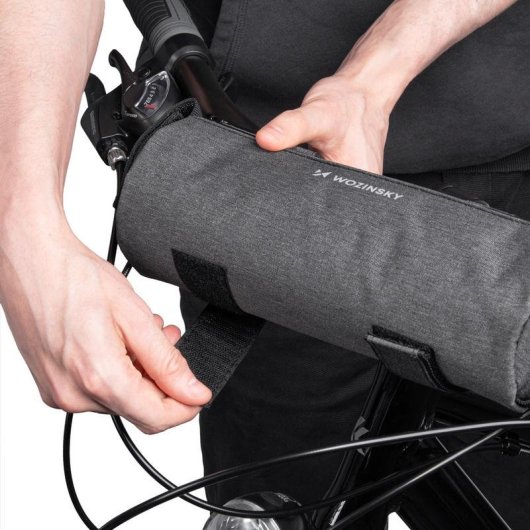 Sacco bici Wozinsky WBB37GRB isolamento termico grigio