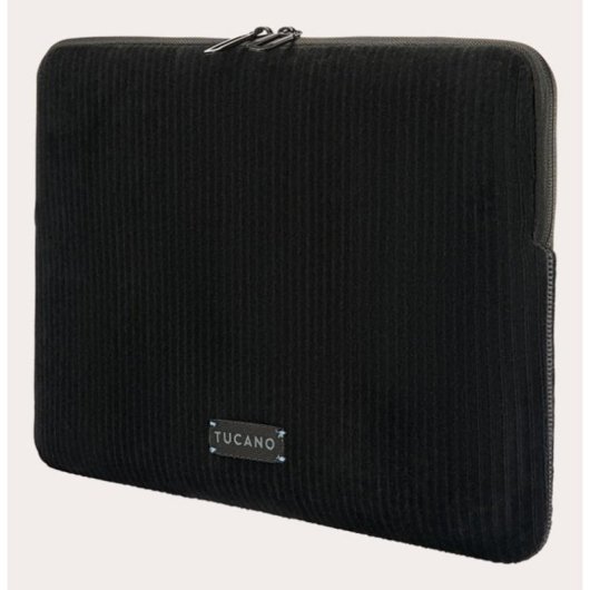 Funda Tucano Velluto 2 16 pouces Velours Neoprene Noir