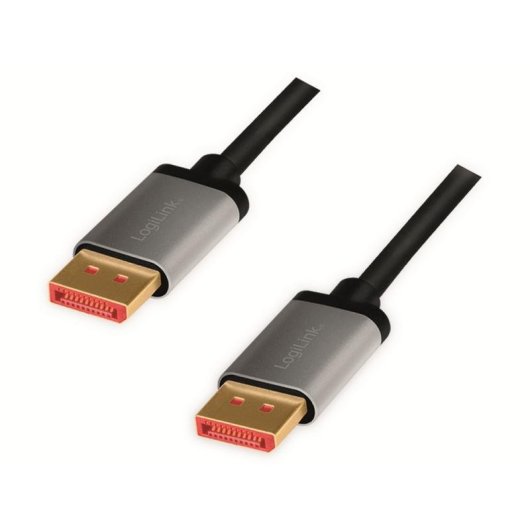 Cable DisplayPort LogiLink 1 m 8K HDCP 240 Hz Negro