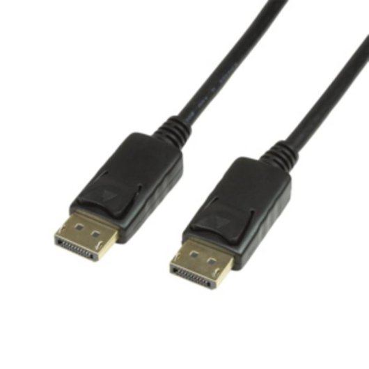 Cable DisplayPort LogiLink CV0074 5 m 4K oro macho macho