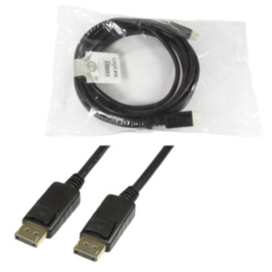 Cable DisplayPort LogiLink CV0074 5 m 4K oro macho macho