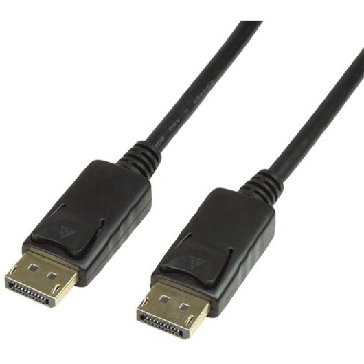 Cable DisplayPort LogiLink CV0074 5 m 4K oro macho macho