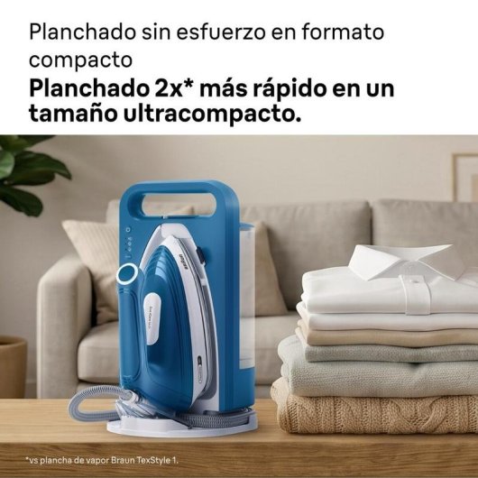 Centro de planchado Braun UPStyle 2 IS2745BL 440 g/min EloxalPlus 1,5 L Azul