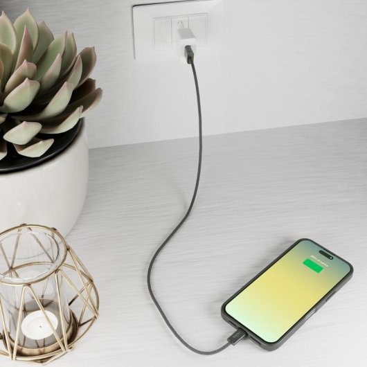 Cavo USB A a USB-C PURO 1,5 m USB 2.0 Grigio