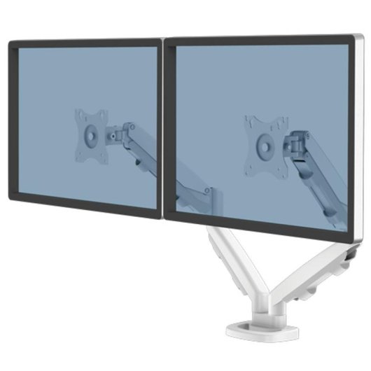 Fellowes 9683501 Support Moniteur Double Bureau 39" VESA 75x75 à 100x100 Max 8Kg