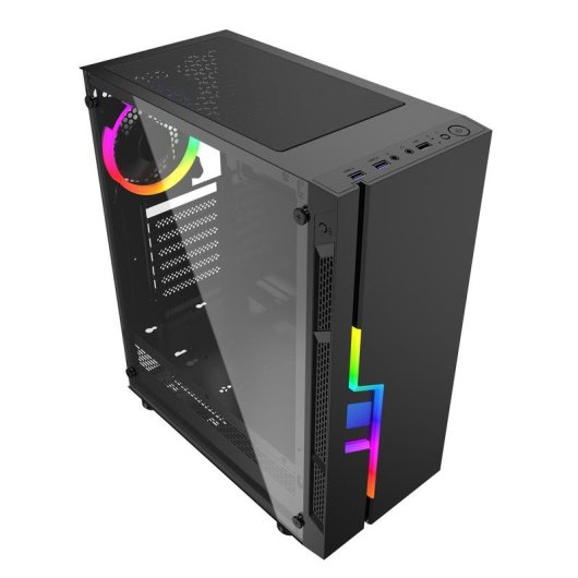 Case PC Gembird Fornax 2000 RGB Vetro temperato