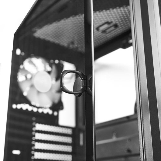 Caixa de PC Chieftec Hunter 2 Midi ATX Preto Vidro Temperado RGB
