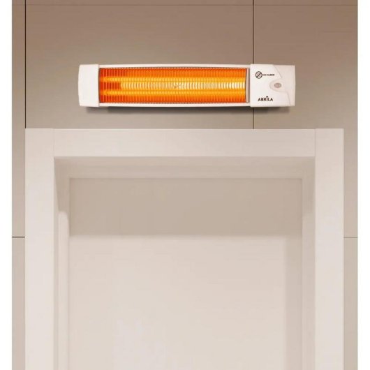 Wandverwarming Fabrilamp Africa 1200W Wit
