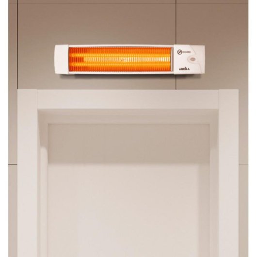 Wandverwarming Fabrilamp Africa 1200W Wit